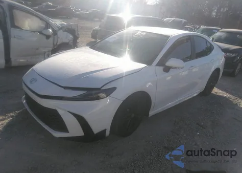 2025 Toyota Camry Se z USA, uszkodzony, nr VIN 4T1DAACK5SU521921